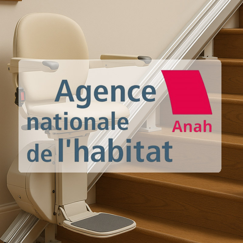 Aide financière subvention monte-escalier agence nationale de l'habitat Anah