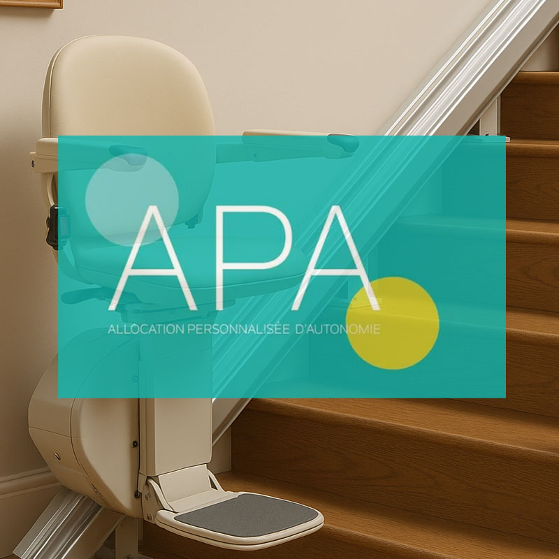 Aides financières subvention installation monte-escalier allocation personnalisée autonomie APA