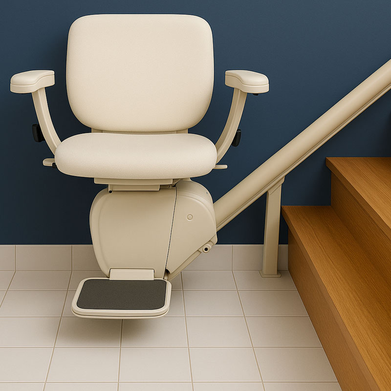 Installation monte-escalier seul