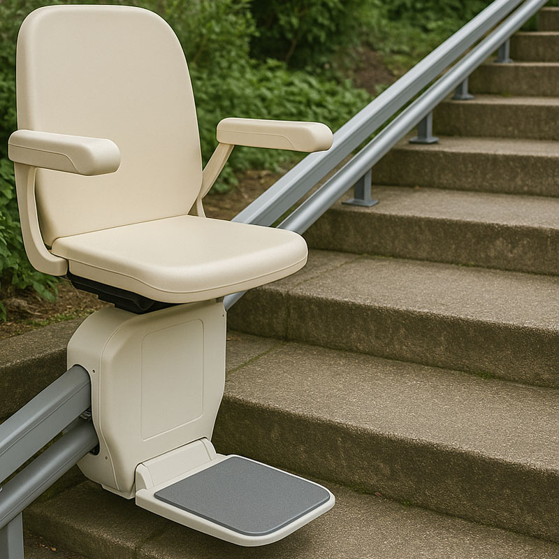 Type monte-escalier extérieur