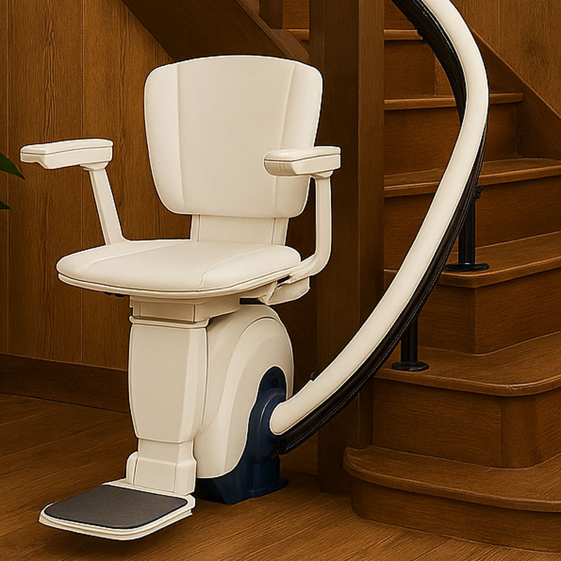 Type monte-escalier tournant